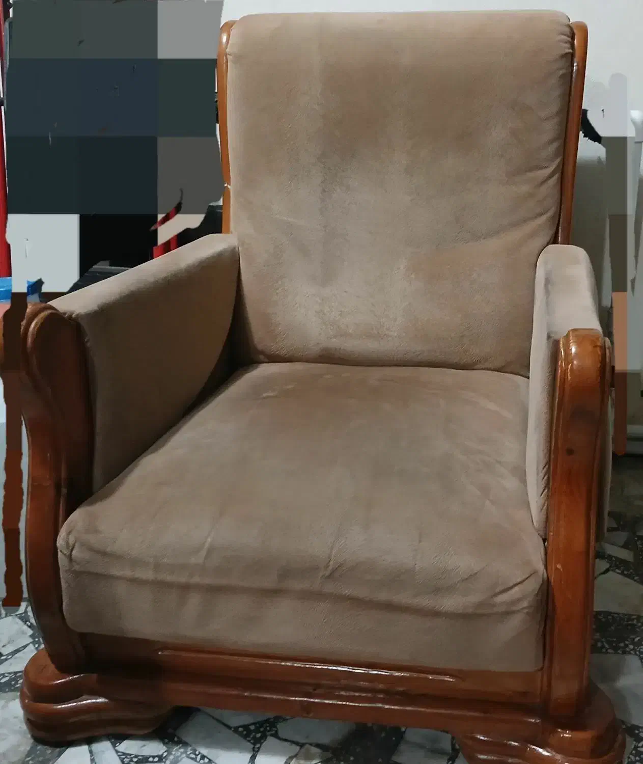 مبل  راحتی ۷نفره|مبلمان خانگی و میز عسلی|شفت, |دیوار