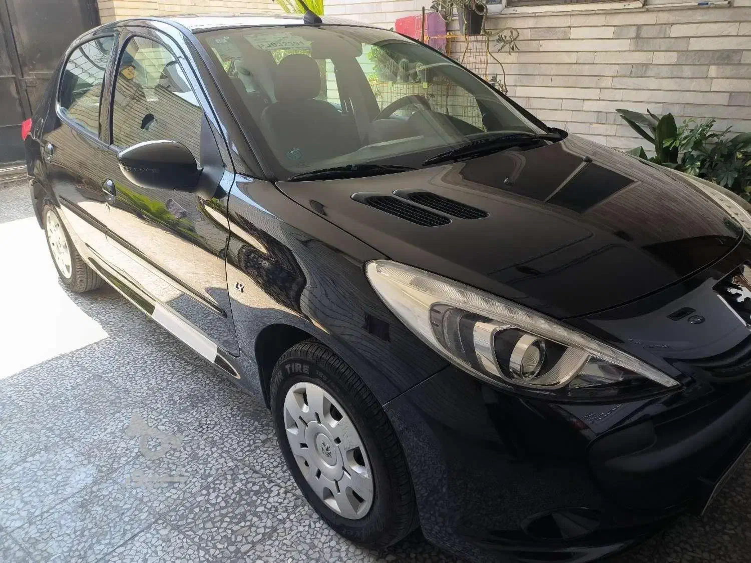 پژو ۲۰۷ سقف شیشه‌ای ارتقایافته پانوراما|خودرو سواری و وانت|رفسنجان, |دیوار