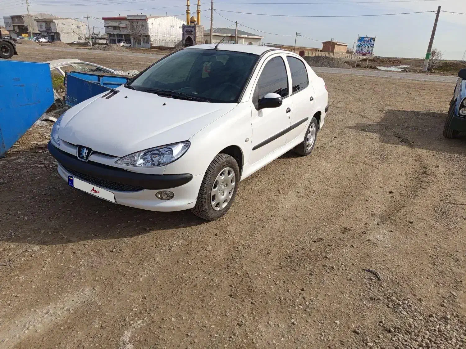 206 مدل 90 وی8|خودرو سواری و وانت|گمیشان, |دیوار