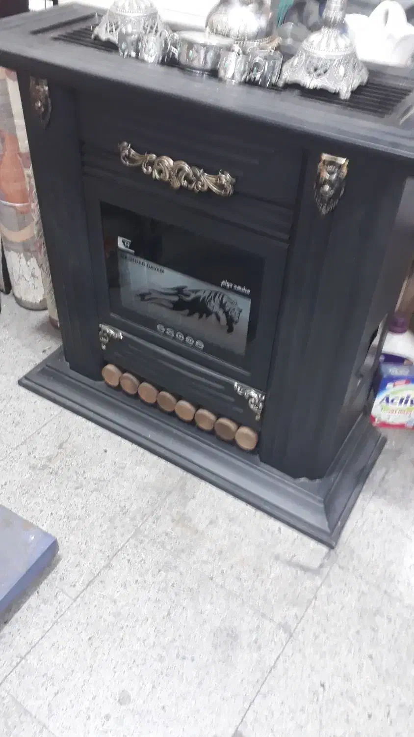 بخاری گازی مشهد دوام شومینه ای|بخاری، هیتر، شومینه|تبریز, |دیوار