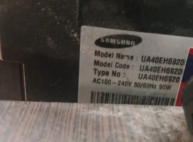 تلویزیون سامسونگ ۴۰ اینچ|تلویزیون و پروژکتور|فلاورجان, |دیوار