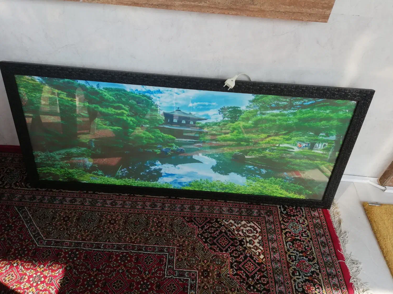 تابلوهمراه باسیم کشی برق 60در1مترو40سانت|تابلو، نقاشی، عکس|لنگرود, |دیوار