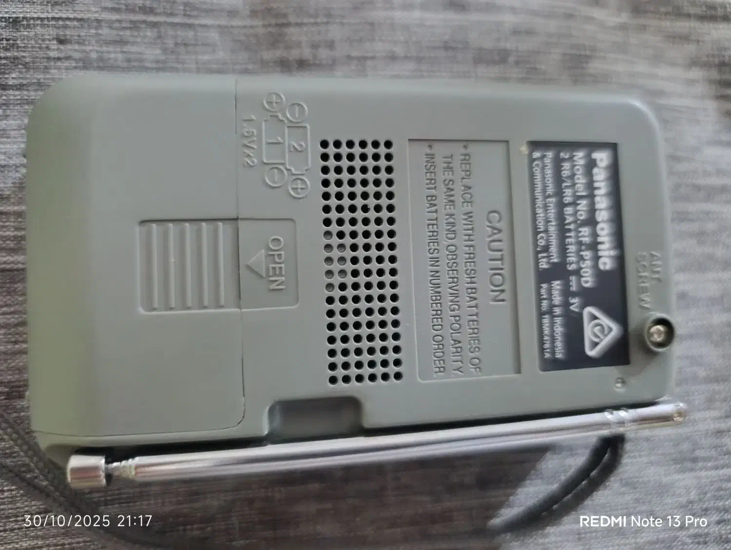 رادیو اصلی پاناسونیک|سیستم صوتی خانگی|کوهدشت, |دیوار