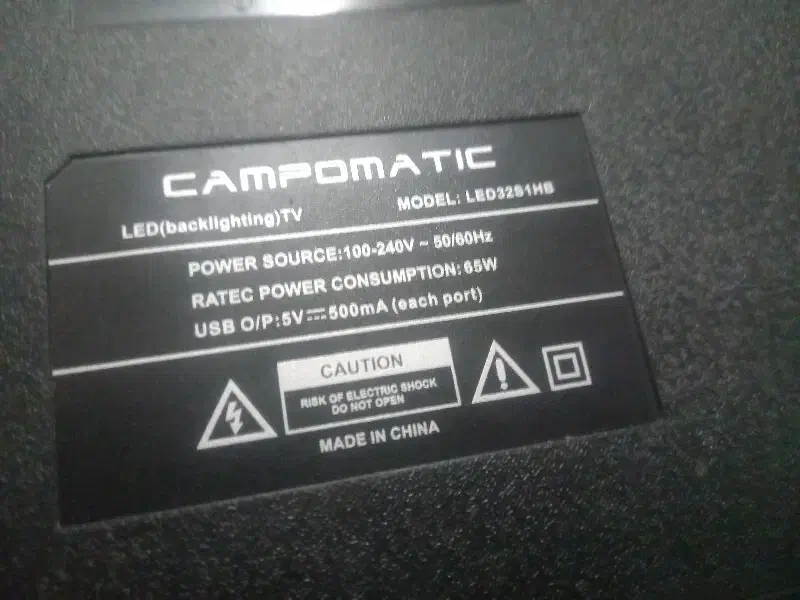 تلوزیون LEDشکسته|تلویزیون و پروژکتور|قم, ولیعصر|دیوار