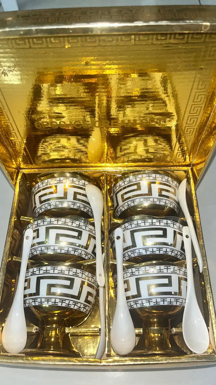 بستنی خوری طلاکوب قدیمی|کلکسیون اشیاء عتیقه|بابل, |دیوار