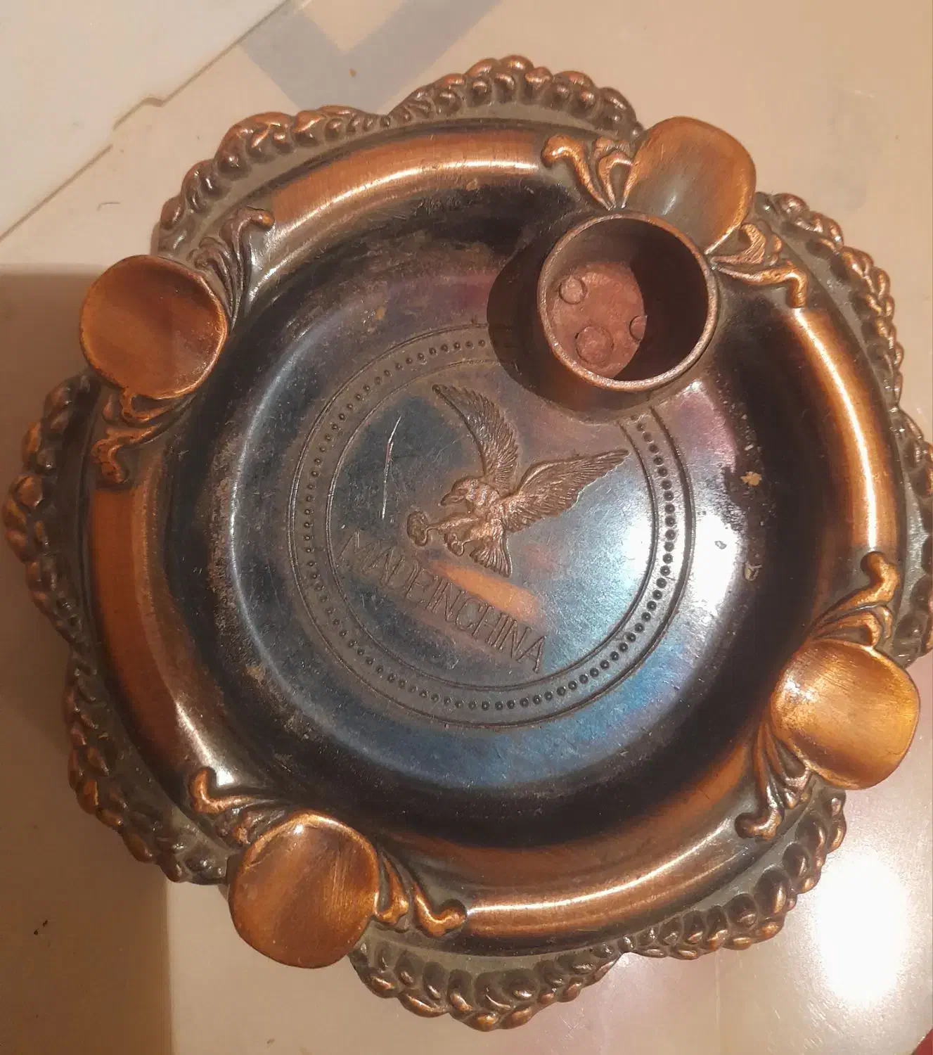 زیر سیگاری قدیمی|کلکسیون اشیاء عتیقه|شاهرود, |دیوار