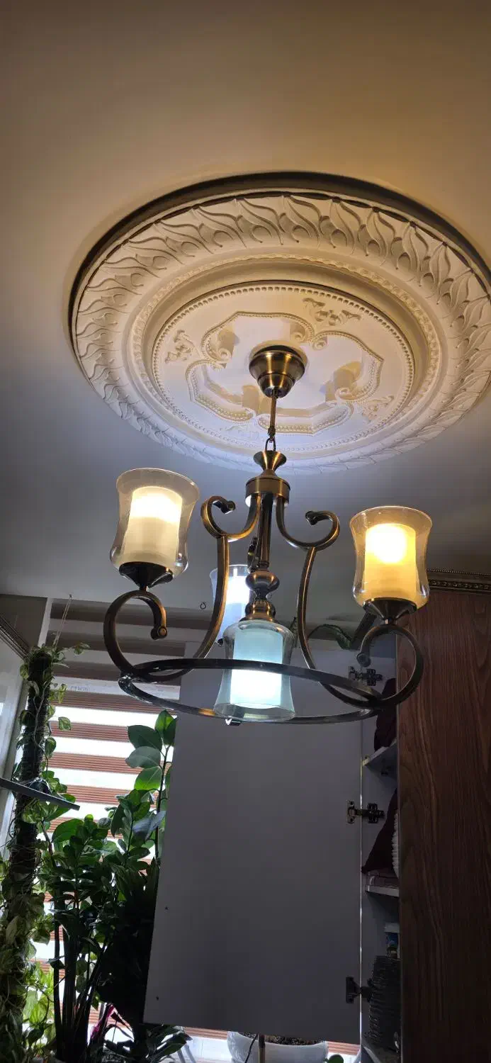 لوستر کاملا سالم و نو|لوستر و چراغ آویز|تهران, تهرانسر شرقی|دیوار