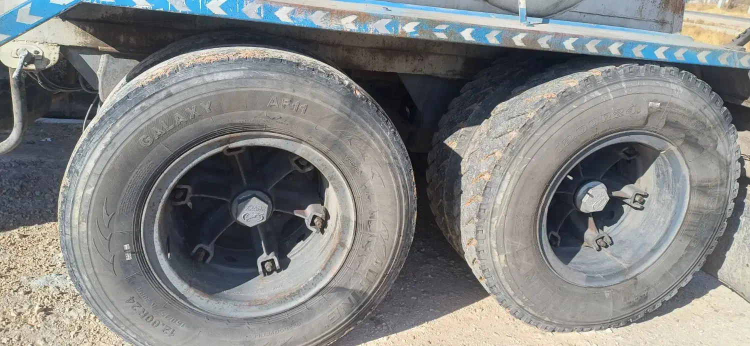 معاوضه چرخ 24 کامل با اتوبوس 315|قطعات یدکی و لوازم جانبی|سجاس رود, |دیوار