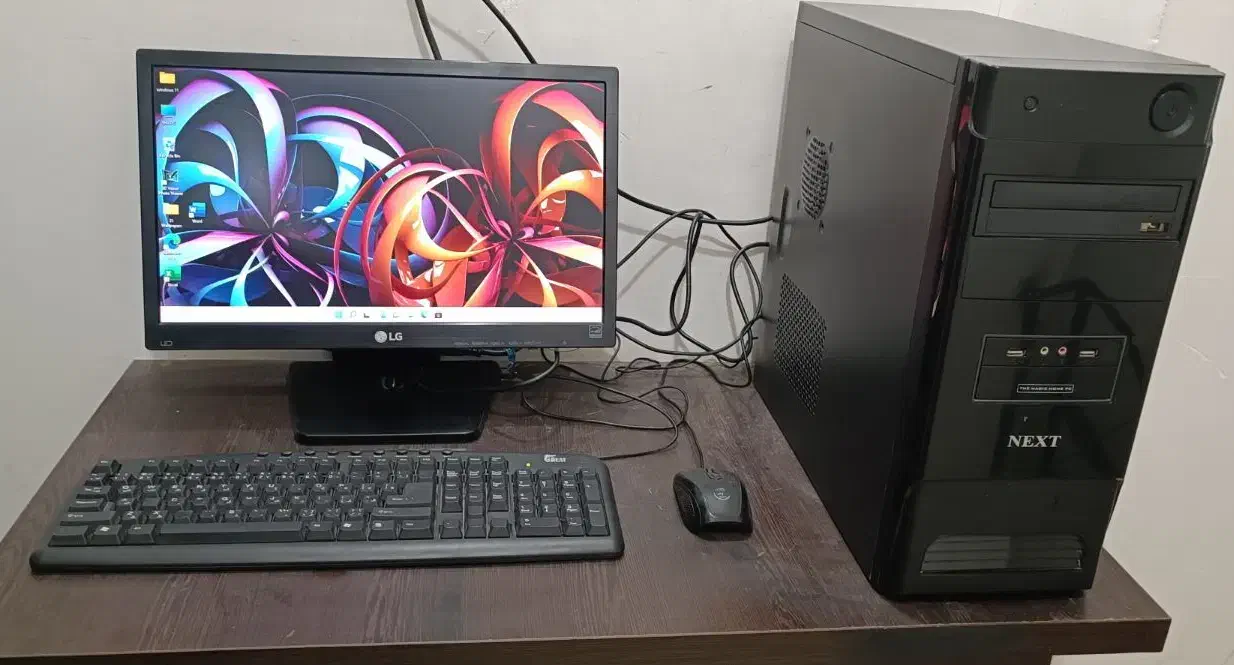 کامپیوتر i5 Ram10G SSD 128 VGA 1G HDD 500 LED19|رایانه رومیزی|قزوین, |دیوار