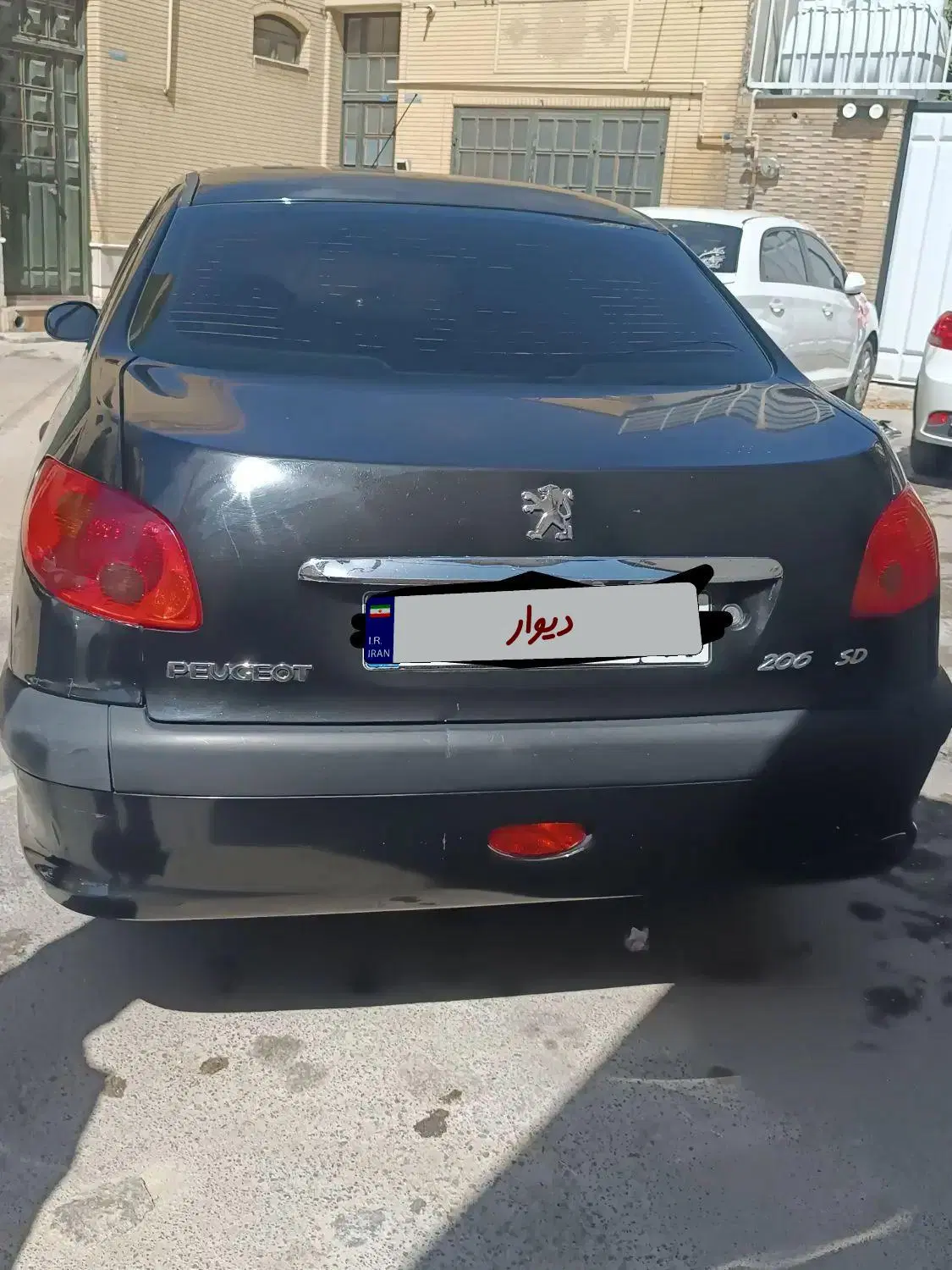 پژو 206 tu5 V8|خودرو کلاسیک|شیراز, شهرک والفجر|دیوار