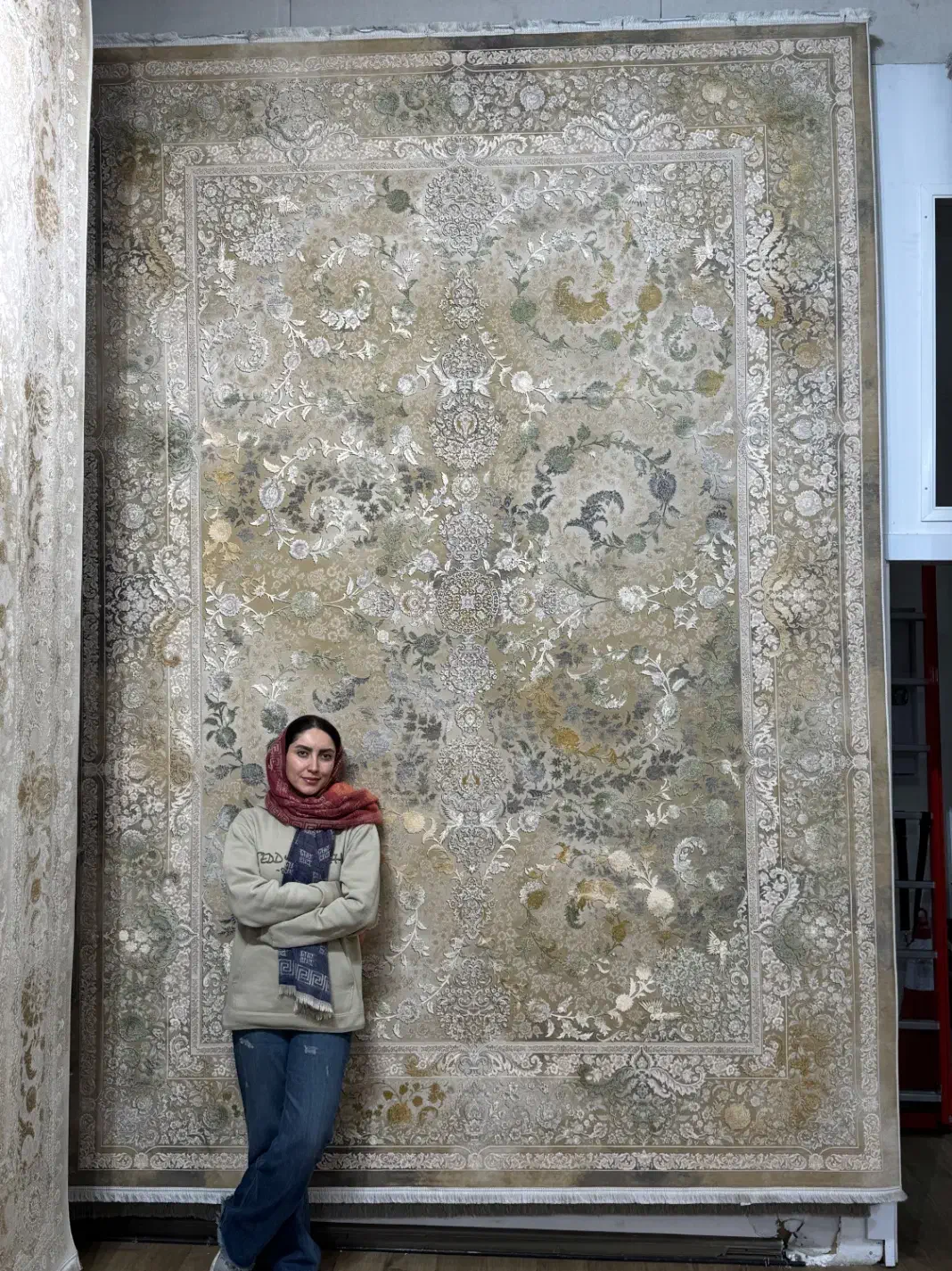 زیباترین فرش های ۱۲۰۰ شانه آکریلیک(گالری صفابخش)|فرش|تهران, شمس‌آباد|دیوار