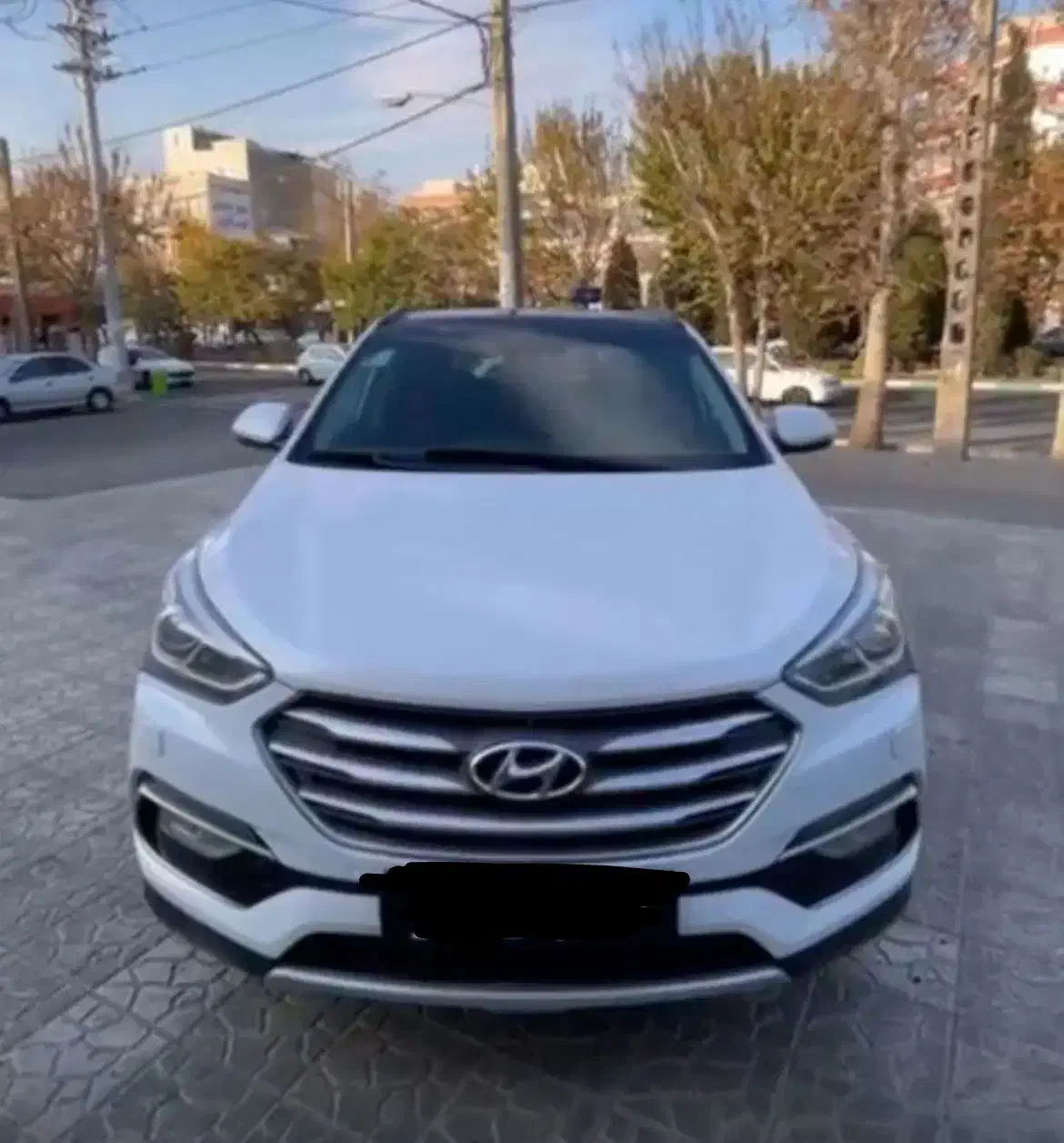 سانتافه ۲۰۱۶ سفید|خودرو سواری و وانت|کرج, مهرویلا جنوبی|دیوار