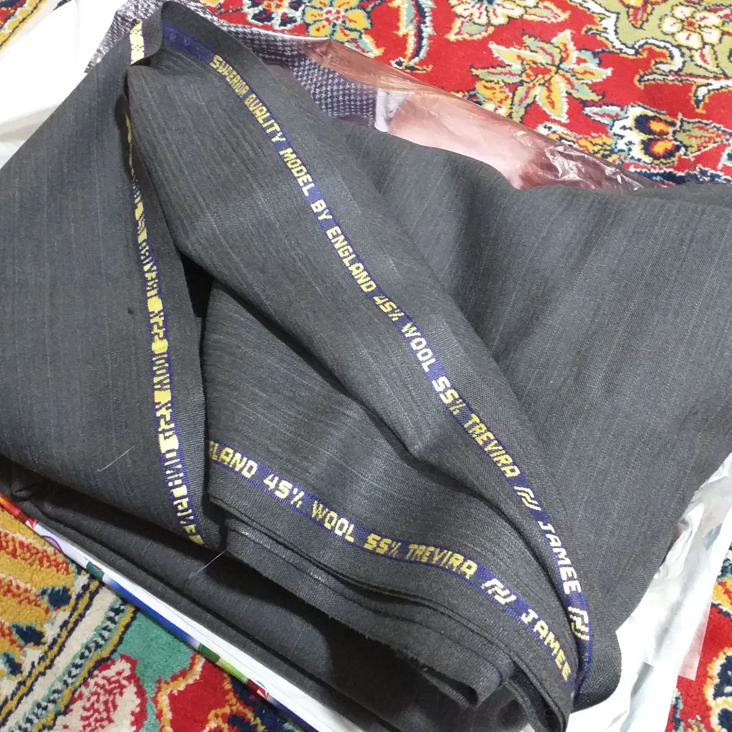 قواره کت و شلوار رنگ زغالی|لباس|دورود, |دیوار