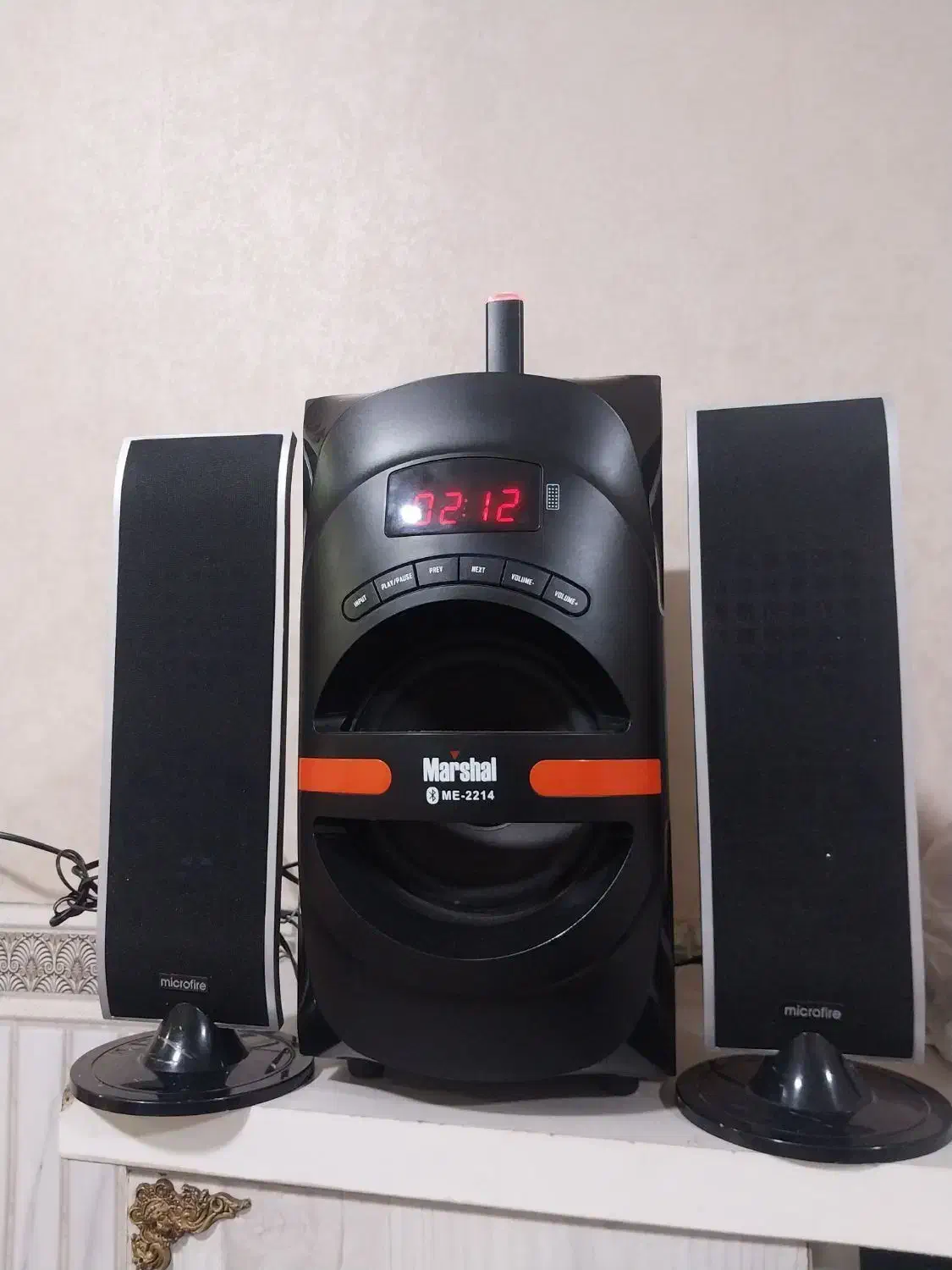 دو عدد اسپیکر ساب دار فلش خور بلوتوث دار|سیستم صوتی خانگی|اسلامشهر, باغ فیض|دیوار