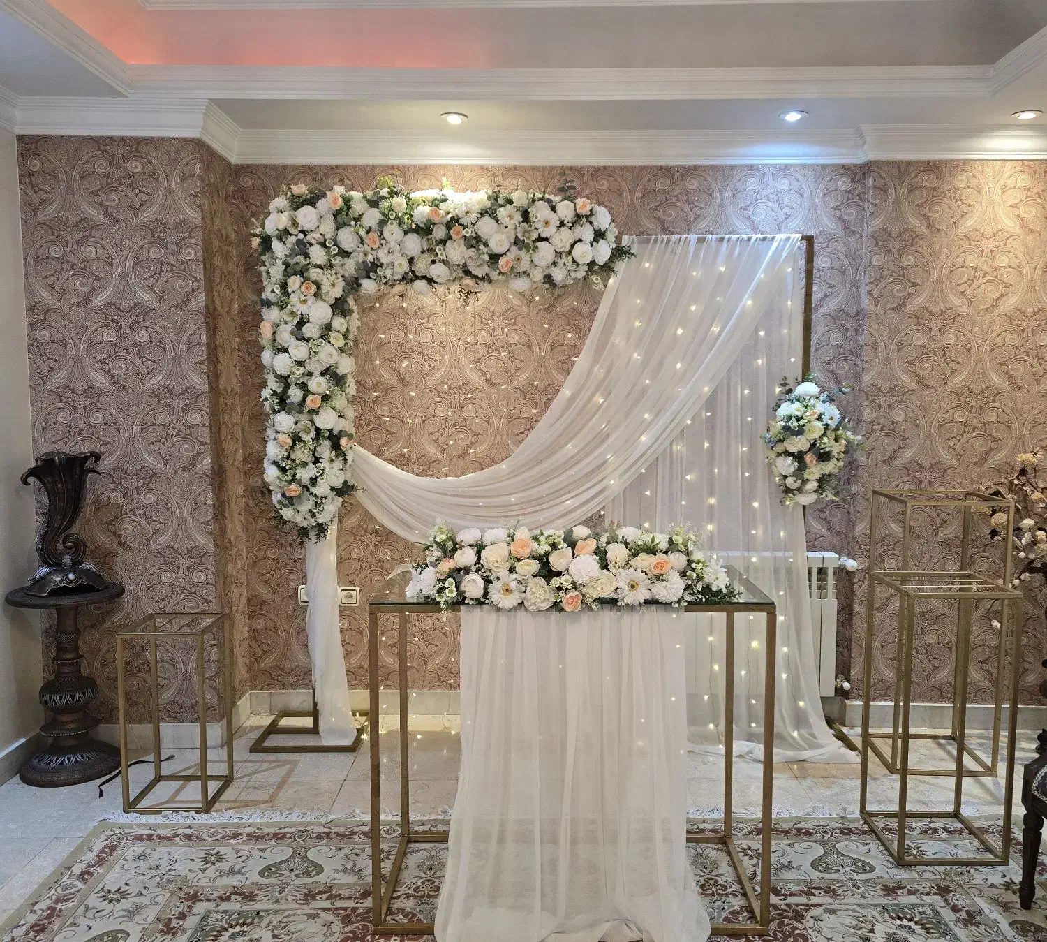 گل آرایی جایگاه و تشریفات مراسم در قرچک ورامین|خدمات پذیرایی، مراسم|قرچک, زیبا شهر|دیوار