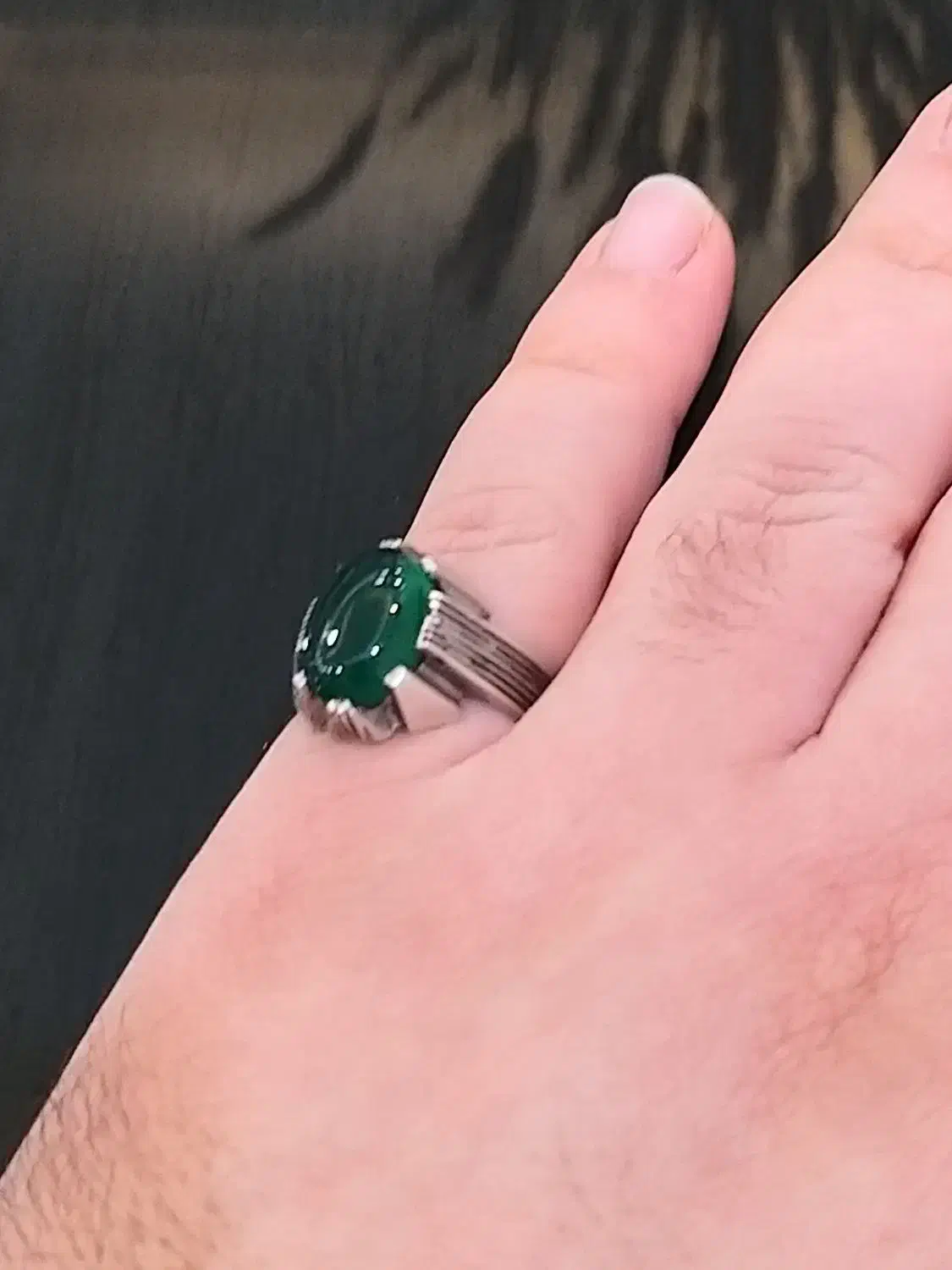 انگشتر نقره کار دست استاد رحمتی|جواهرات|اهواز, سپیدار|دیوار