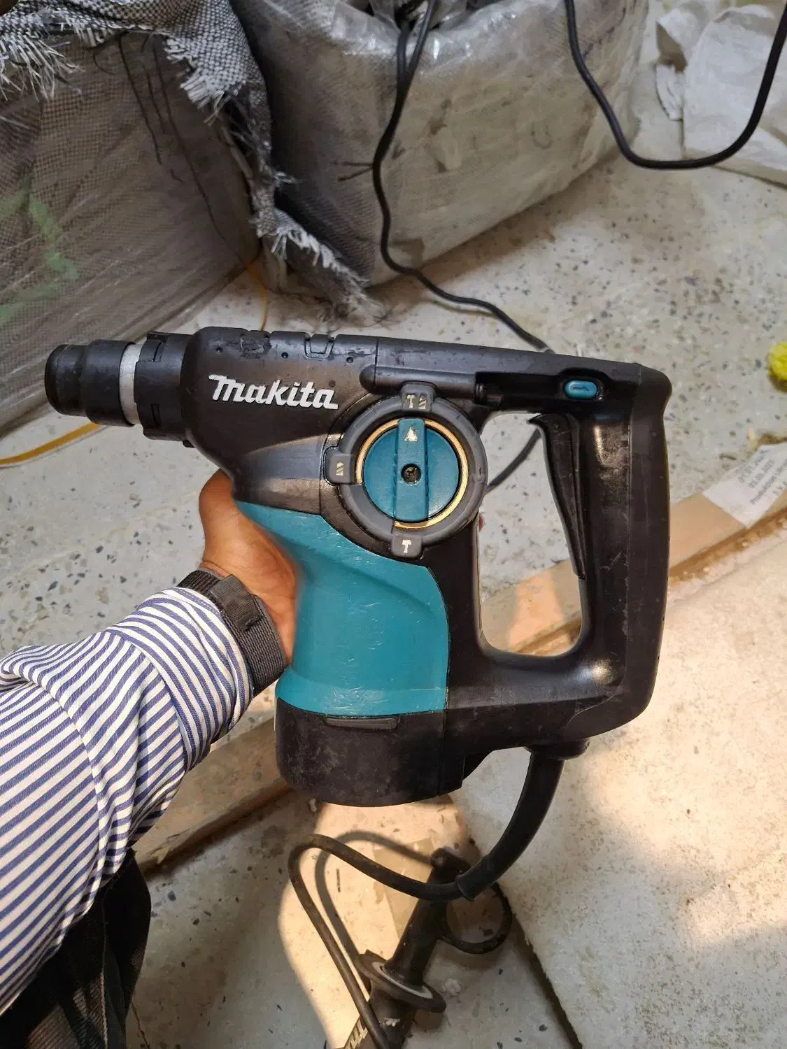 دریل بتن کن سه حالته ماکیتا ژاپنی استوک اصل|ابزارآلات|ریگ, |دیوار