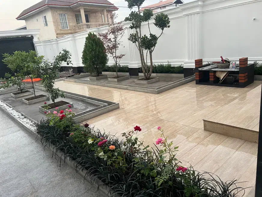 اجرای فضای سبز و محوطه سازی ویلا|خدمات پیشه و مهارت|صومعه‌سرا, |دیوار