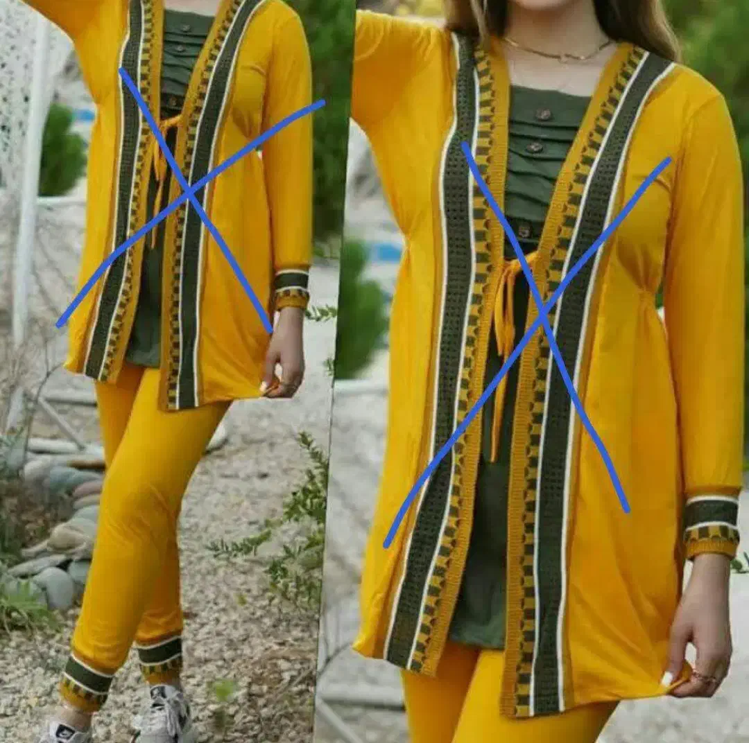 تونیک شلوار مناسب سایز ۳۶.۳۸.۴۰|لباس|زرند, |دیوار