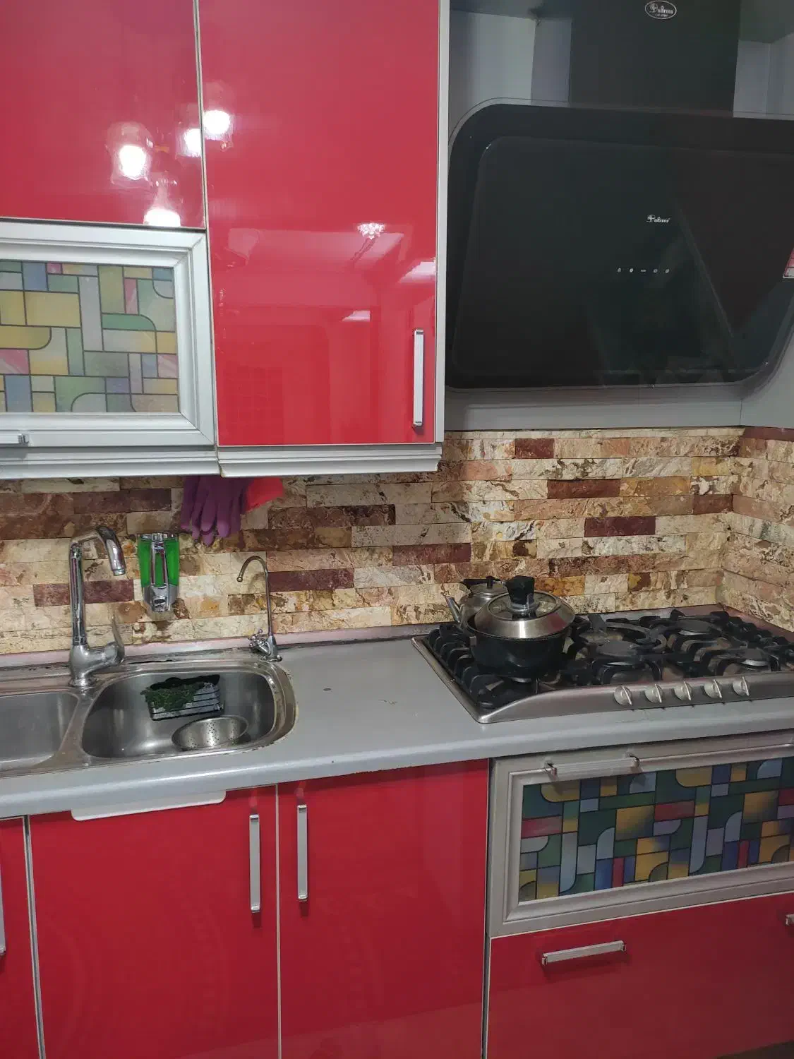 کابینت های گلاس ترک|مصالح و تجهیزات ساختمان|ری, اقدسیه|دیوار