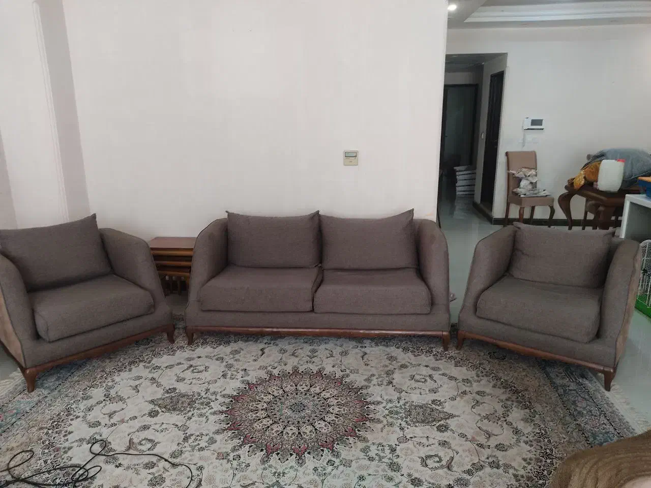 مبل نیم ست شرکت بالینکو|مبلمان خانگی و میز عسلی|قم, زنبیل آباد|دیوار