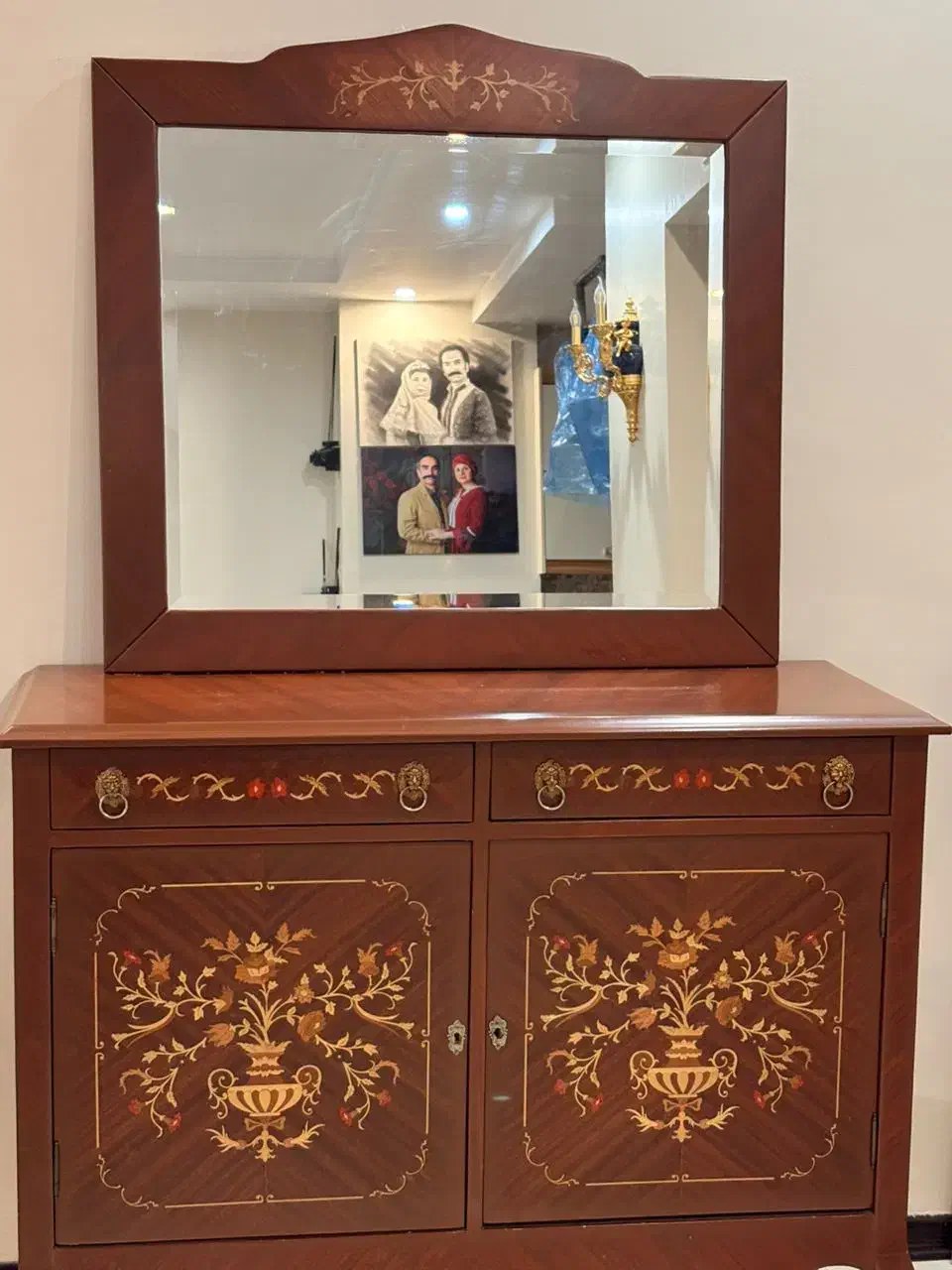 فروش کنسول و آینه و میز جلو مبلی|بوفه، ویترین، کنسول|مشهد, زمانه|دیوار