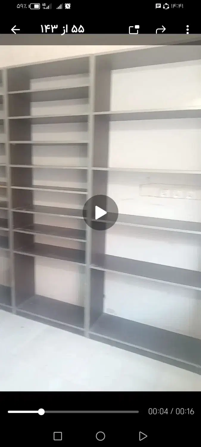 فروش فوری قفسه جنس ام دی اف|بوفه، ویترین، کنسول|بهشهر, |دیوار