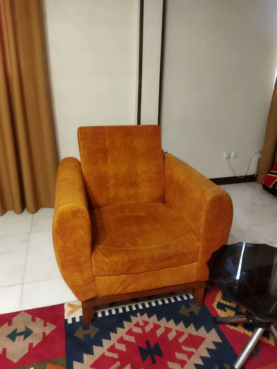 مبل نیم ست 5 نفره|مبلمان خانگی و میز عسلی|کرج, گلشهر|دیوار