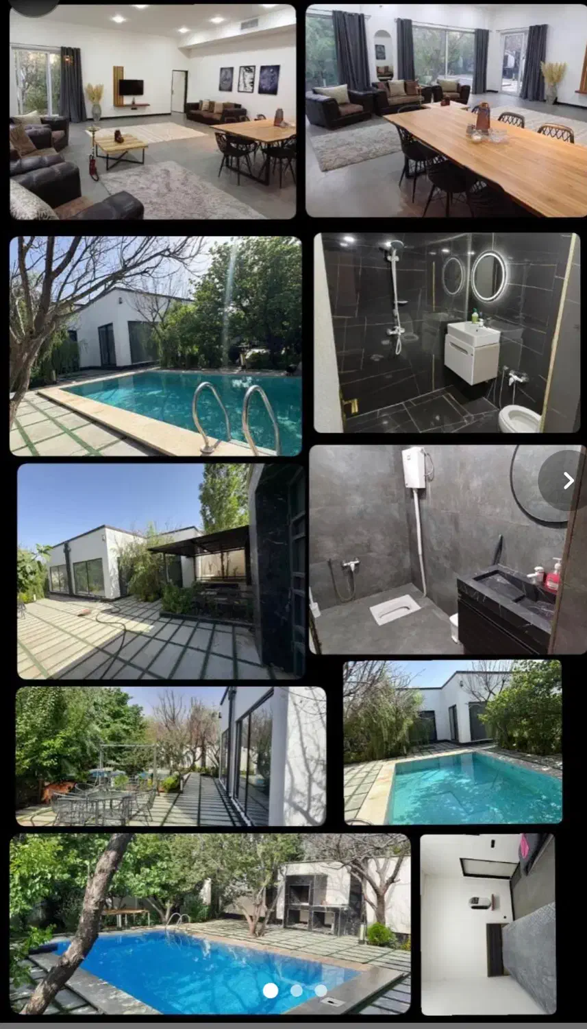 اجاره روزانه باغچه|اجارهٔ کوتاهمدت ویلا و باغ|ماهدشت, |دیوار