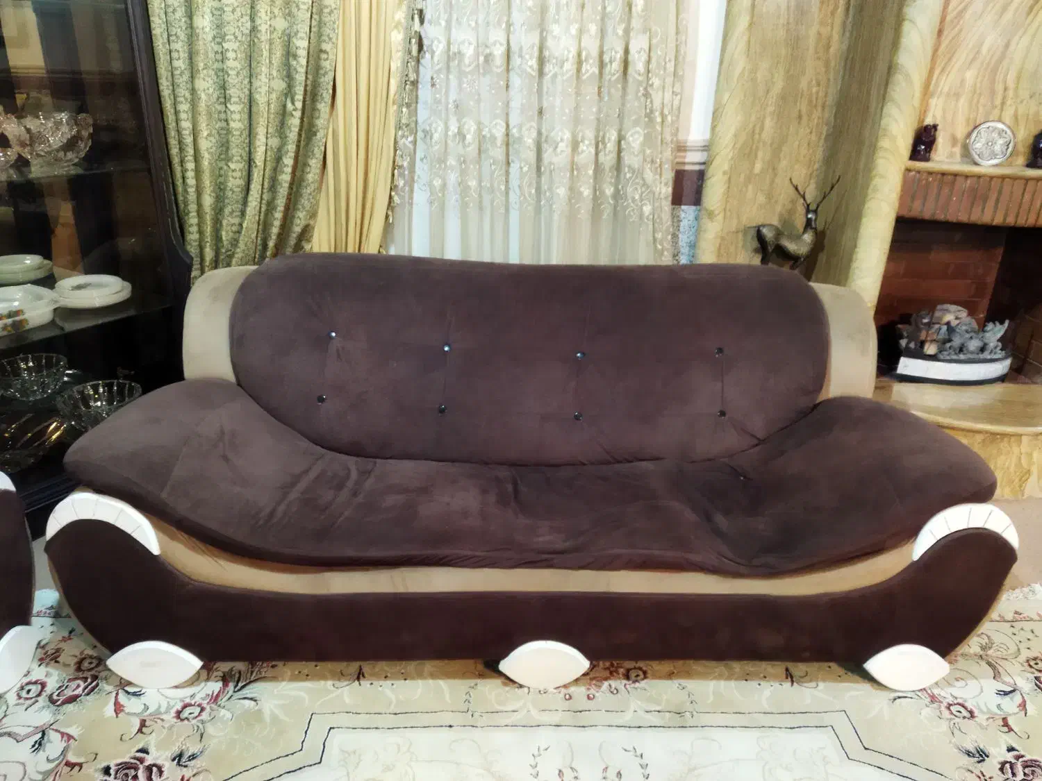 مبل ۷ نفره راحتی|مبلمان خانگی و میز عسلی|گرگان, |دیوار