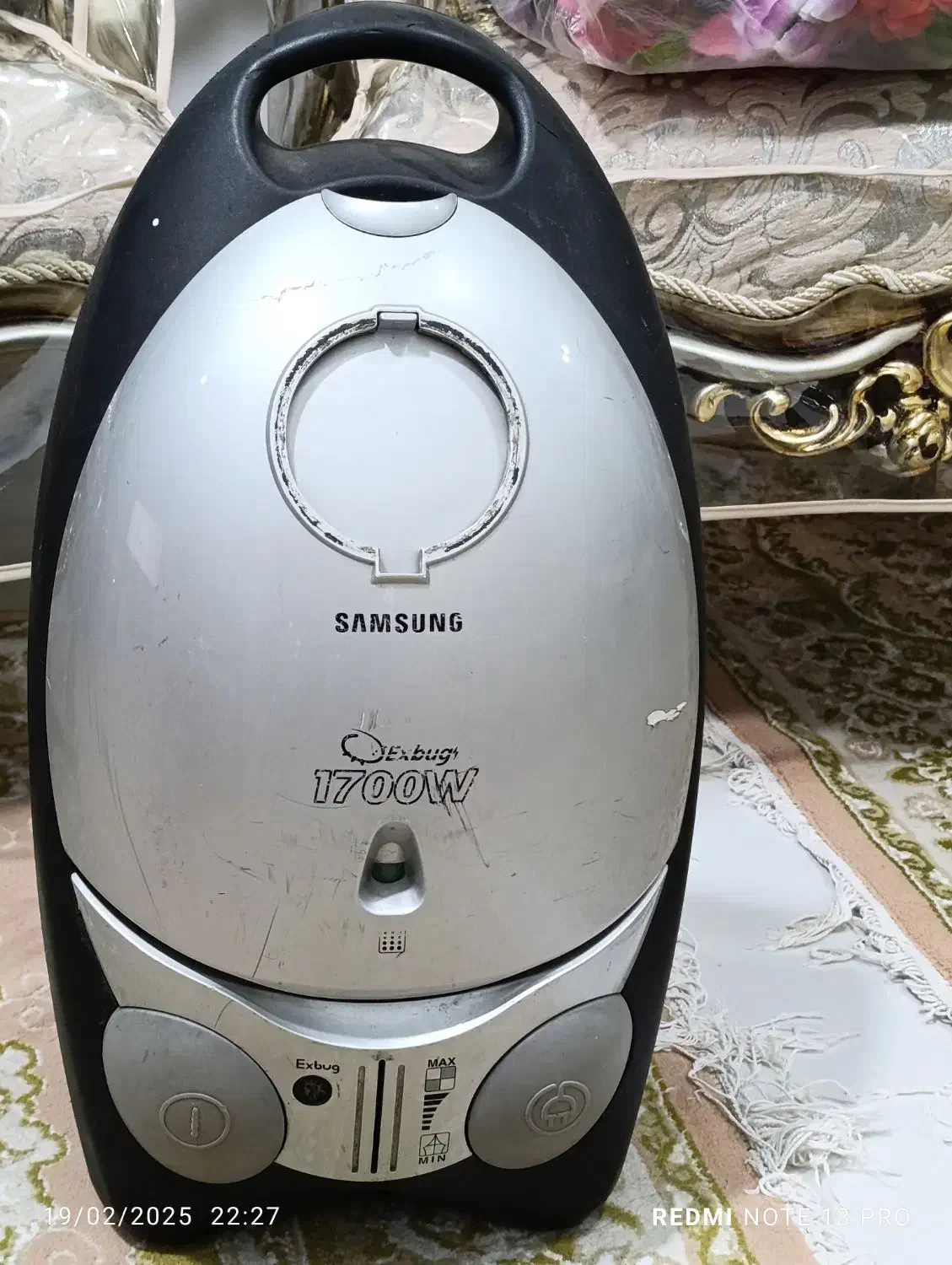 جاروبرقی سامسونگ سالم فقط پارو نداره|جاروبرقی، جارو شارژی، بخارشو|رشت, ولکس|دیوار