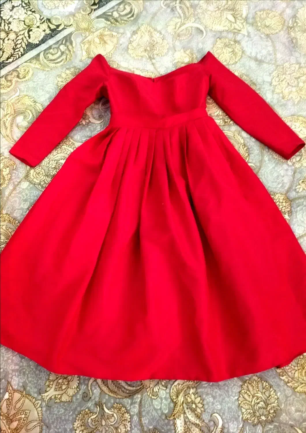 لباس مجلسی ساتن42-44 لباس یلدا مجلسی ساتن 42-44|لباس|شهریار, شهریار|دیوار