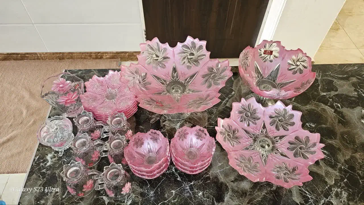 سرویس بلور پذیرایی|ظروف سرو و پذیرایی|قم, ولیعصر|دیوار