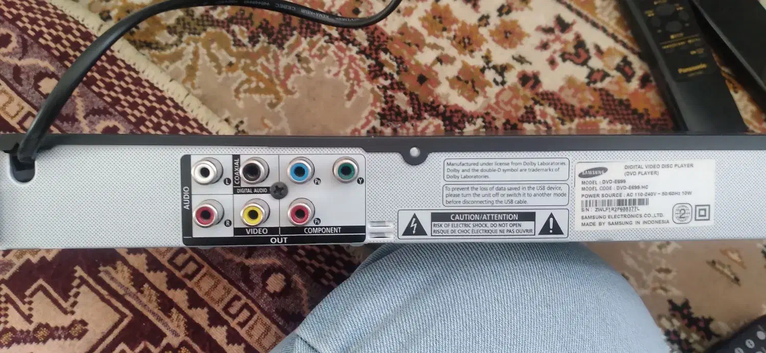 دی وی دی سامسونگ|پخشکننده DVD و ویدیو|تهران, مینابی|دیوار