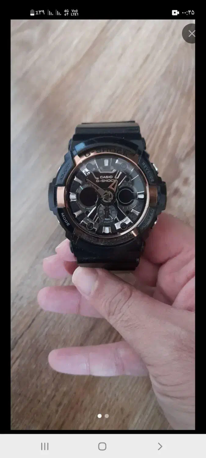 ساعت جی شاک مدل ۲۰۰ rg آکبند|ساعت|تهران, هروی|دیوار