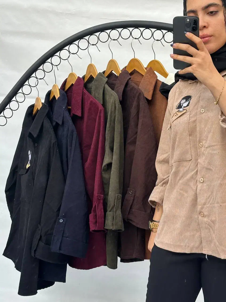 شومیز مخمل کبریتی|لباس|قم, تولید دارو و یخچال|دیوار