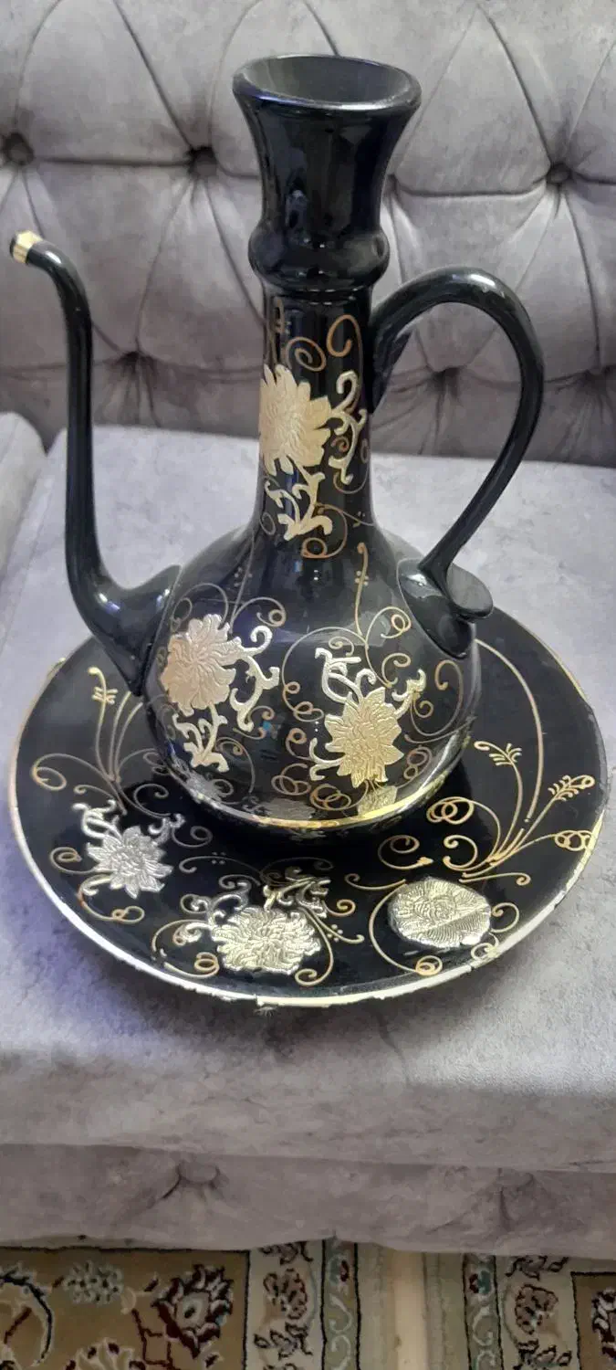 آفتابه لگن تزئینی،قدیمی|صنایع دستی و سایر لوازم تزئینی|ری, ولی آباد|دیوار