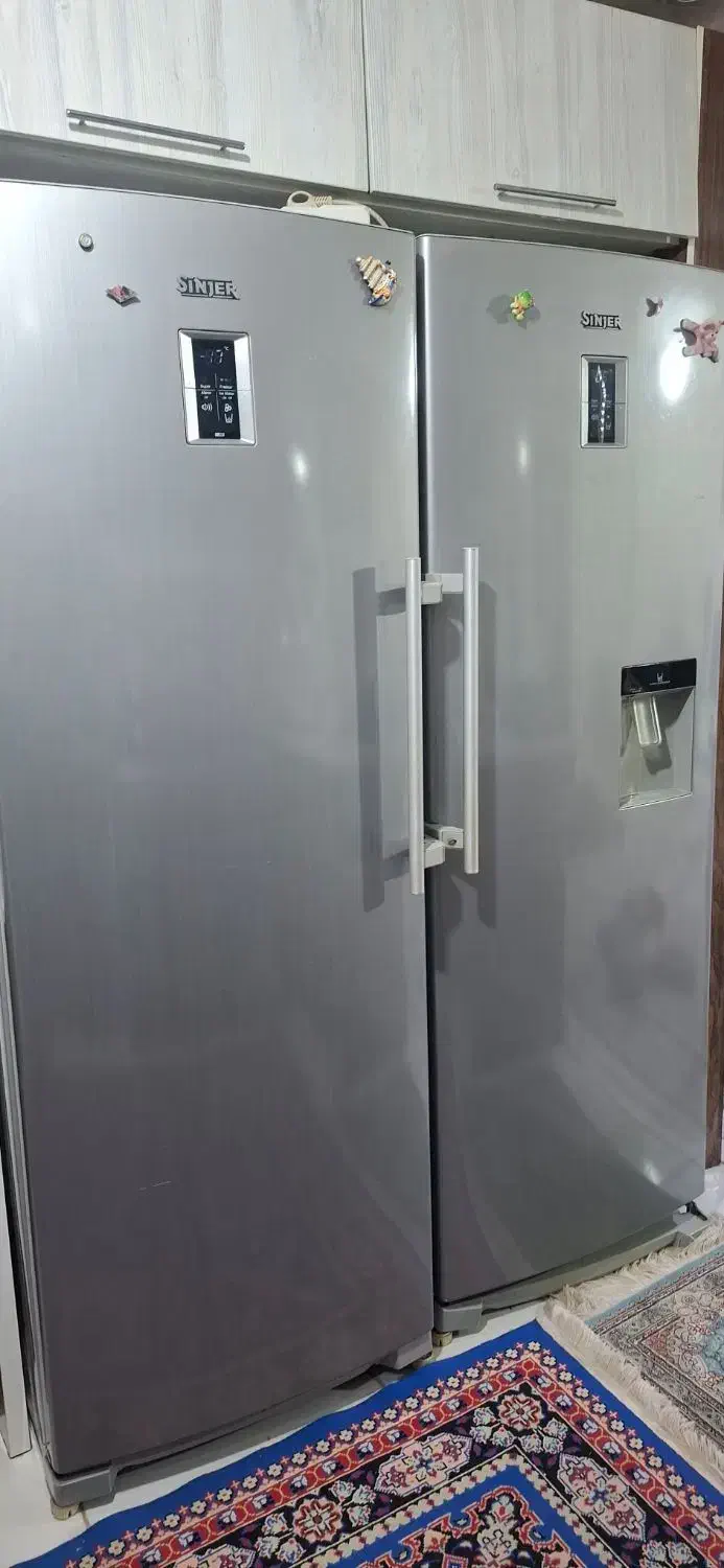 یخچال دوقولو سینجر|یخچال و فریزر|کرج, خرمدشت|دیوار