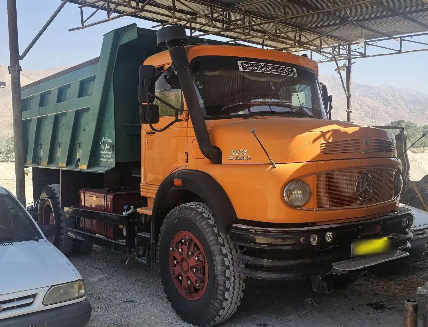 تک کمپرسی|خودرو سنگین|قیروکارزین, |دیوار