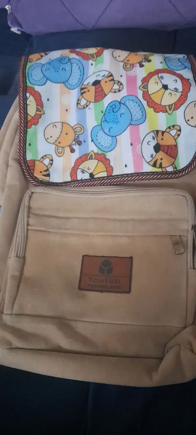 کوله مدرسه با جامدادی|کیف، کفش، کمربند|اردبیل, |دیوار