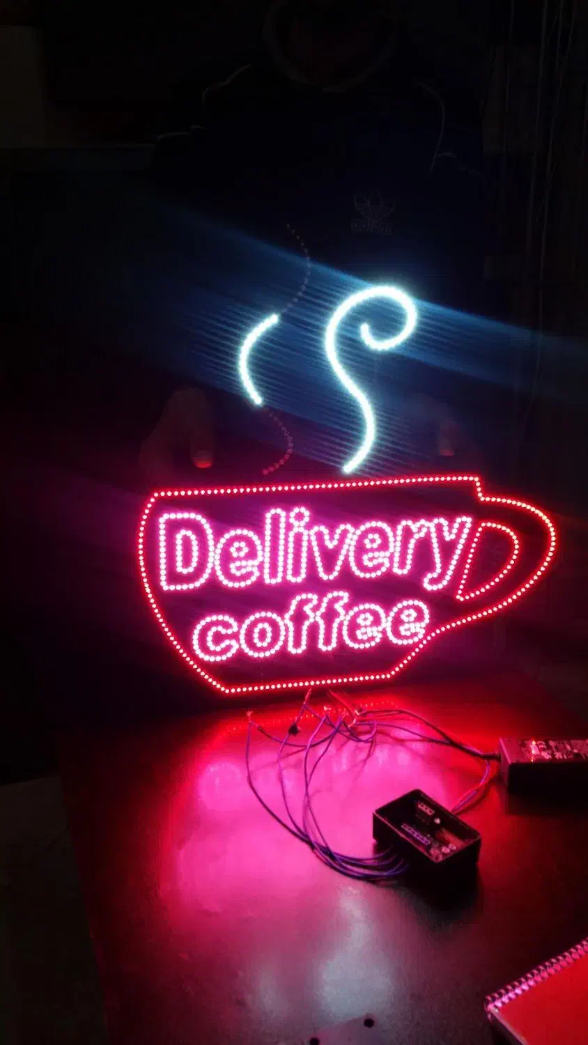 ساخت تابلو های نئون و ال ای دی|خدمات پیشه و مهارت|اردبیل, |دیوار