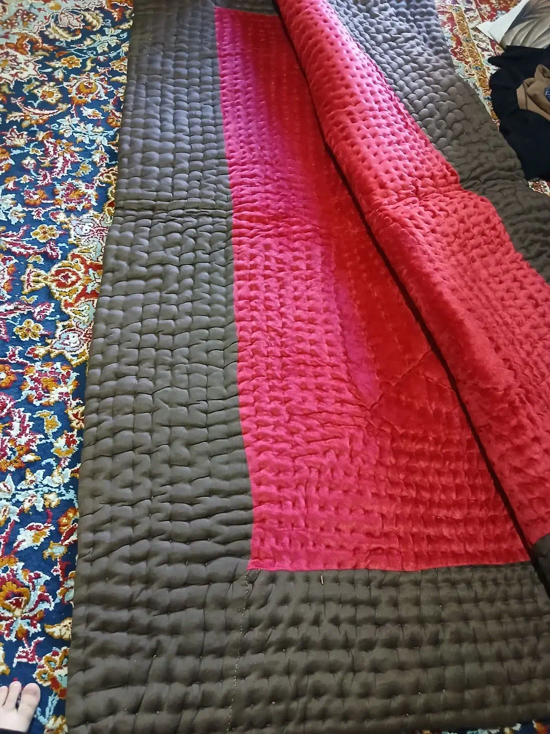 لحاف ۲ در ۲ متر|رختخواب، بالش، پتو|قم, لسانی|دیوار