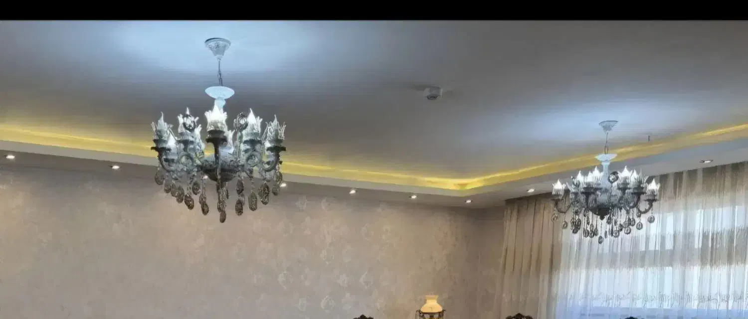 یک جفت لوستر زیبا|لوستر و چراغ آویز|اصفهان, برلیان|دیوار