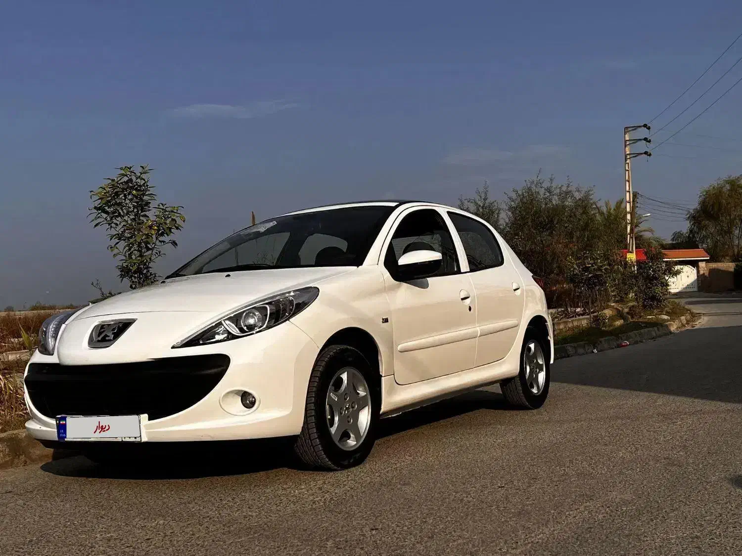 پژو ۲۰۷ (پانورما اتومات) ۱۴۰۳ سفید|خودرو سواری و وانت|دابودشت, |دیوار