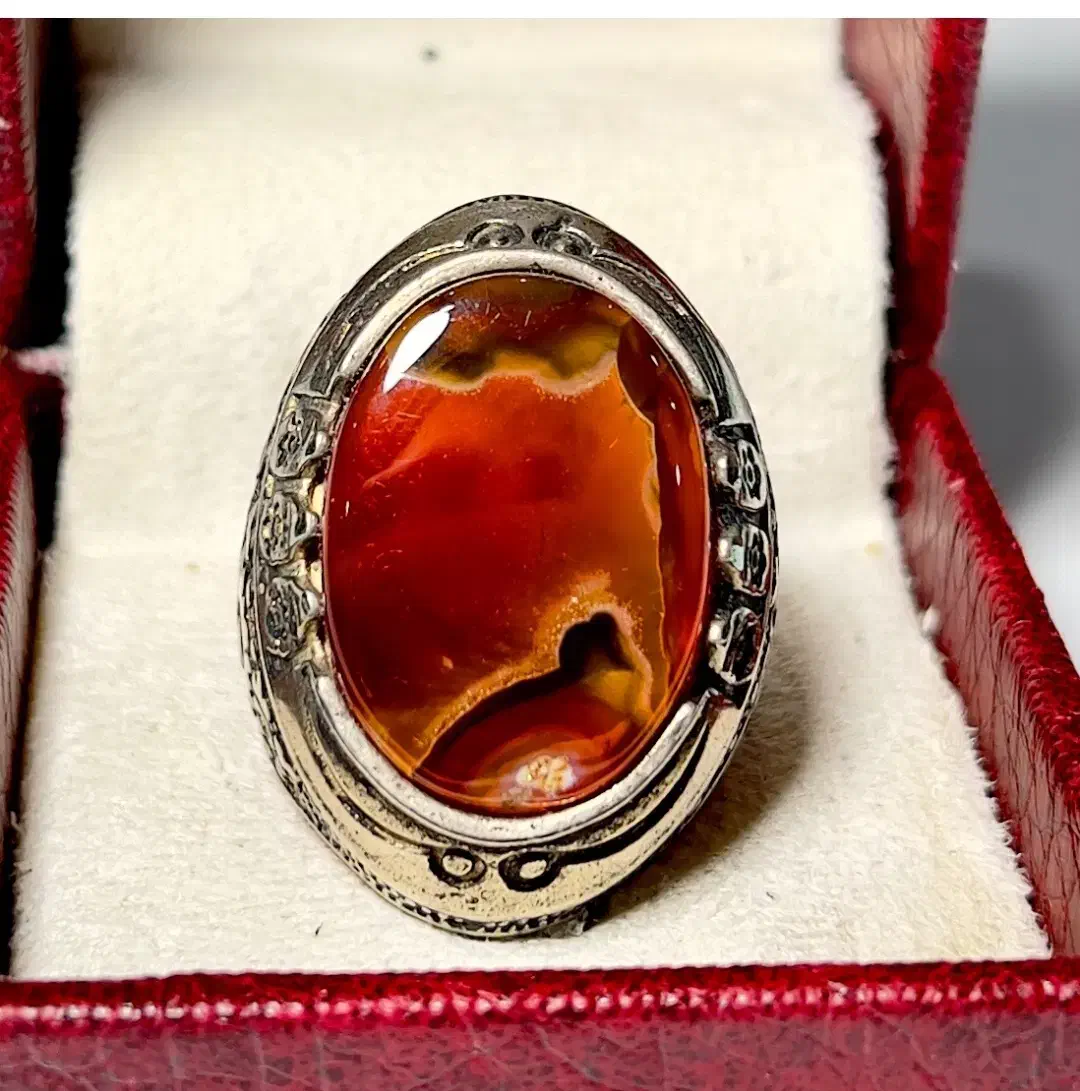 انگشتر عقیق سلیمانی اصل|جواهرات|ایرانشهر, |دیوار