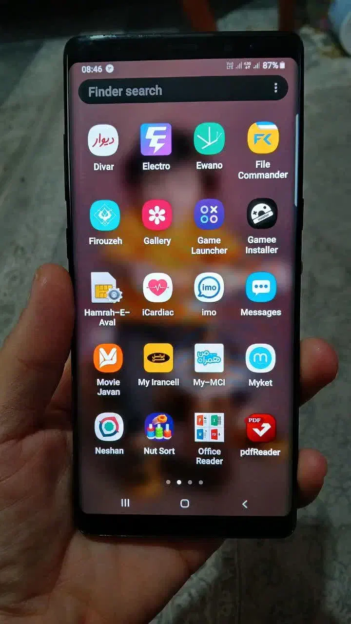 سامسونگ galaxy note 8|موبایل|سمنان, |دیوار