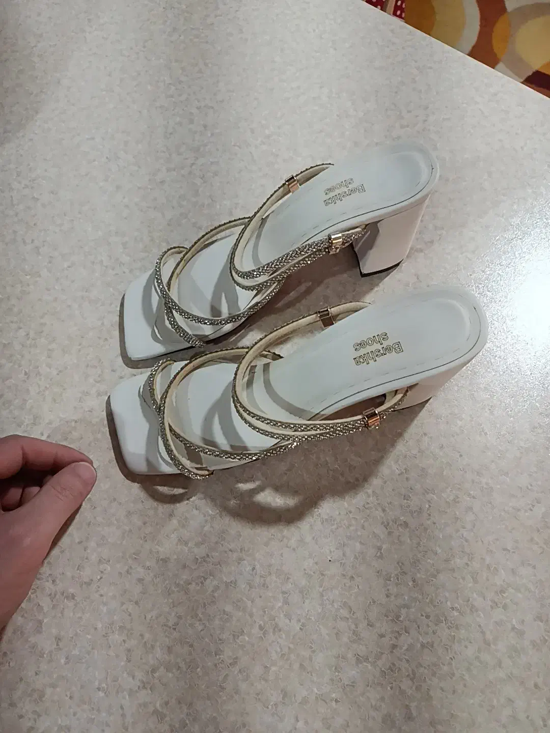 کفش مجلسی کفش عروس برشکا|کیف، کفش، کمربند|رشت, گلسار|دیوار