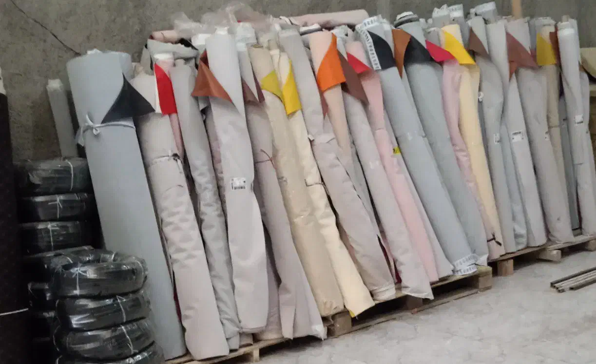 چرم مصنوعی با کیفیت در رنگهای متنوع|کیف، کفش، کمربند|مشکیندشت, |دیوار