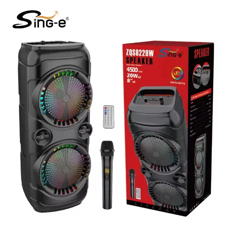 اسپیکر شارژی ZQS 8229W|سیستم صوتی خانگی|مشهد, پنجتن|دیوار