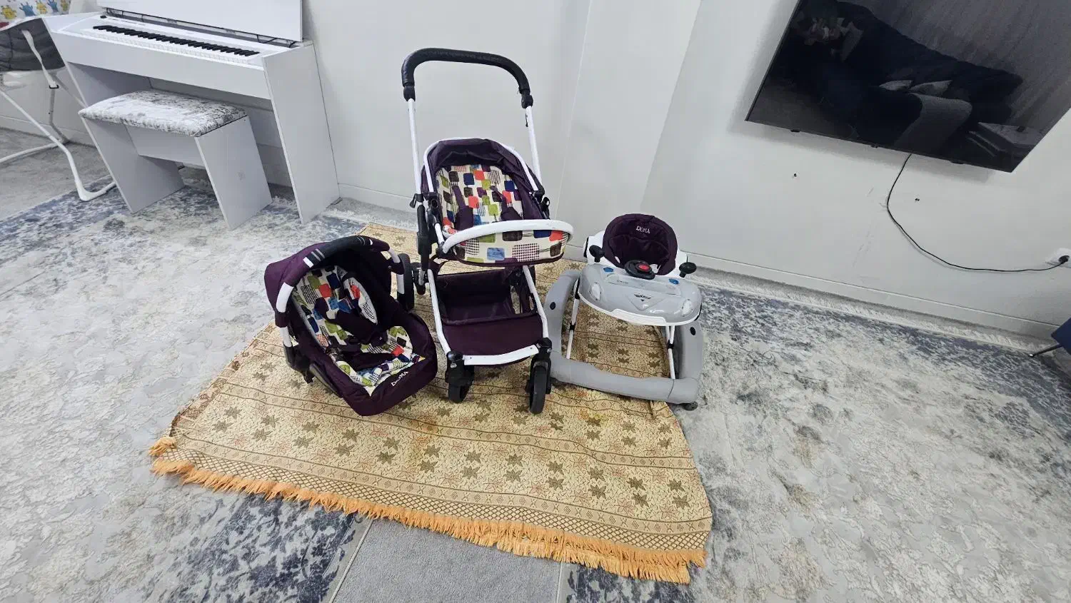 سرویس کالسکه روما پلاس|کالسکه و لوازم جانبی|جم, |دیوار